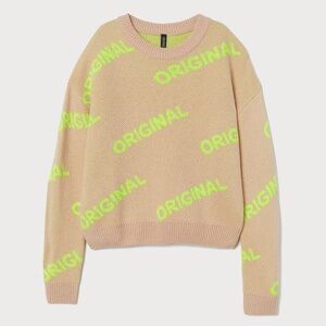 🏁 2/$30 H&M "Original" Jacquard Knit Sweater